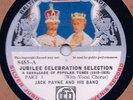 JACK PAYNE KING GEORGE V SILVER JUBILEE SOUVENIR Rex 78 1935 color pic label E+