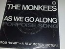THE MONKEES As We Go Along / Porpoise Song COLGEMS 1031 ROCK PS NM 45 7