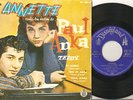 ANNETTE PAUL ANKA EP TEDDY + 3 SPANISH UNIQUE COVER RARE