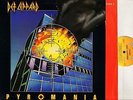 DEF LEPPARD pyromania VERS 2 A2/B2 with inner uk vertigo 1983 LP EX/EX