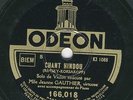 Jeanne Gauthier violin: Rimsky-Korsakoff Chant Hindou / Mascagni   Odeon 78 rpm