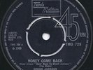 Chuck Jackson - Honey Come Back / What Am I Gonna Do Without You 45 Tamla Motown