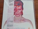 David Bowie - Aladdin Sane - Ryko - Ltd Ed - Sealed - Mint - Clear Vinyl - LP
