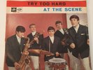 DAVE CLARK FIVE-Try Too Hard/At The Scene-RARE & UNIQUE ITALIAN PS 45rpm 1966