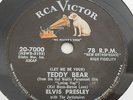 Elvis Presley 78 rpm Teddy Bear/Loving You RCA 20-7000