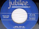 ORIOLES I Miss you so / Till then ORIGINAL VG+ Jubilee 45-5107 R&B doowop w6171