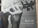 YEHUDI MENUHIN SONATAS FOR SOLO VIOLIN UK PRESS HIS MASTER'S VOICE MONO