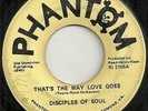 NORTHERN SOUL 45 by THE DISCIPLES OF SOUL HEAR IT