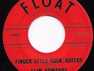 Rockabilly Instro 45 SLIM EDWARDS Finger Style Rock, Guitar Float HEAR Rare
