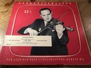 LP Lied der Zeit LPM 1954 Eterna 1015 * Konwitschny Brahms Oistrakh SK Dresden