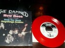 THE DAMNED NEW ROSE  REPRESS ON RED VINYL GERMAN IMPORT COPIES 30