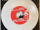 BOB MARLEY & THE WAILERS - WHITE CHRISTMAS - 7' White Vinyl 45- Promo EX- REGGAE