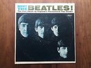 Meet The Beatles LP Vinyl Record Mono T 2047 1964 2nd Second Label Olive Green