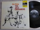 THE JAZZ CRUSADERS THE THING 1965 ORIGINAL UK LP MONO FONTANA 688149ZL RARE EX+