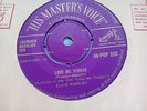 Elvis Presley,  Love Me Tender   /  Any Way You Want Me ,   HMV Gold Print .
