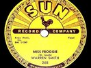 SUN 268-78 rpm Warren Smith 