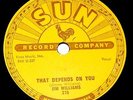 SUN 270-78 rpm  Jim Williams 