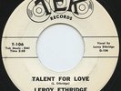 HEAR - Rare R&B / Soul 45 - Leroy Ethridge - Talent For Love - TEK # T-106