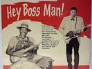 Rare Blues LP - Frank Frost & The Night Hawks - Hey Boss Man - Bear Family- NEW