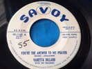 Original R&B Promo 45 : Varetta Dillard   You're The Answer To My Prayer   Savoy