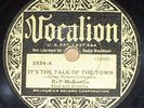 RARE Red McKenzie-It's The Talk Of The Town/This Time It's Love Vocalion 2534 78