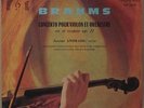 BRAHMS Janine Andrade VIOLIN CONCERTO Rare French Vega LP EX+ condition
