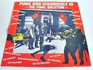 PUNK AND DISORDERLY III THE FINAL SOLUTION COLOR VINYL- UK SUBS- THE ADICTS- -LP