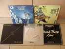 ? VINYL *** URIAH HEEP *** 5 LP´S ? LOOK AT YOURSELF * DEMONS WIZARDS * LIVE