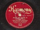PRE-WAR JAZZ FESS WILLIAMS 