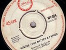 DESMOND DEKKER/SKINHEAD REGGAE/ISLAND 45/HONOUR YOUR MOTHER AND FATHER - MADGE