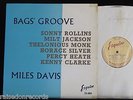 MILES DAVIS - Bags' Groove VAN GELDER [Esquire] MONO UK 1st press LP Rollins+
