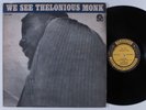 THELONIOUS MONK We See PRESTIGE LP VG++/VG+