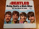 Beatles All You Need Is Love / Baby You're... East Coast NM Picture Sleeve & 45