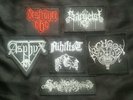 Destroyer 666 Asphyx Satanic Warmaster Patch Lot