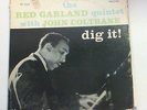 RED GARLAND John Coltrane Quintet DIG IT Rare Jazz Album Silver Prestige Stereo