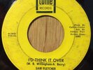 SAM FLETCHER northern soul popcorn 45 I'd Think It Over / Friday Night   Tollie