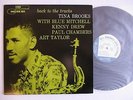 TINA BROOKS Back To The Tracks LP JAPAN TOSHIBA EMI BLUE NOTE BRP-8033 PROMO