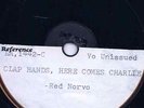RED NORVO Unissued take Brunswick 78 VINYL test pressing Clap Hands 1937