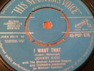 JOHNNY KIDD   I WANT THAT   HURRY ON BACK TO LOVE   HMV    1962