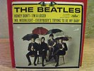 THE BEATLES 4 x 4 RARE CAPITOL EP -  RARE 1965 45 RPM - HONEY DON'T + 3  VG+/VG+