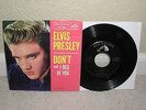 ELVIS PRESLEY Don't 45 Original RCA Victor NM- w/Picture Sleeve Sharp