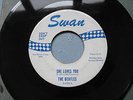 Beatles. She Loves You. . Swan Blue label. Mastering Reco-Art Phila