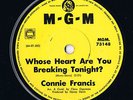 CONNIE FRANCIS.....