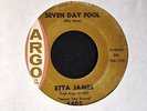 Etta James Argo 5402 Seven Day Fool and It's To Soon To Know