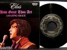 ELVIS PRESLEY-How Great Though Art-RCA #2714-Rare Canadian Import 45+Sleeve
