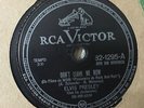 Elvis Presley Don't leave me Now / Baby I don't care 78rpm 1962 RCA Black Brazil