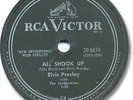 Rare ELVIS PRESLEY Rock'n Roll 78 RPM Record. All Shook Up