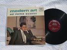 ART PEPPER QUARTET MODERN  ART INTRO 606,DG,Mono,Superb Copy (NM-),rare Jazz LP