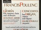 SAX 2445 T/s Ed 1 LP - POULENC - GLORIA/CONCERTO IN G CARTERI/DURUFLE/PRETRE
