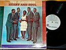 THE CLEFTONES - HEART AND SOUL - GEE RECORDS 705 - WHITE LABEL ORIGINAL ISSUE